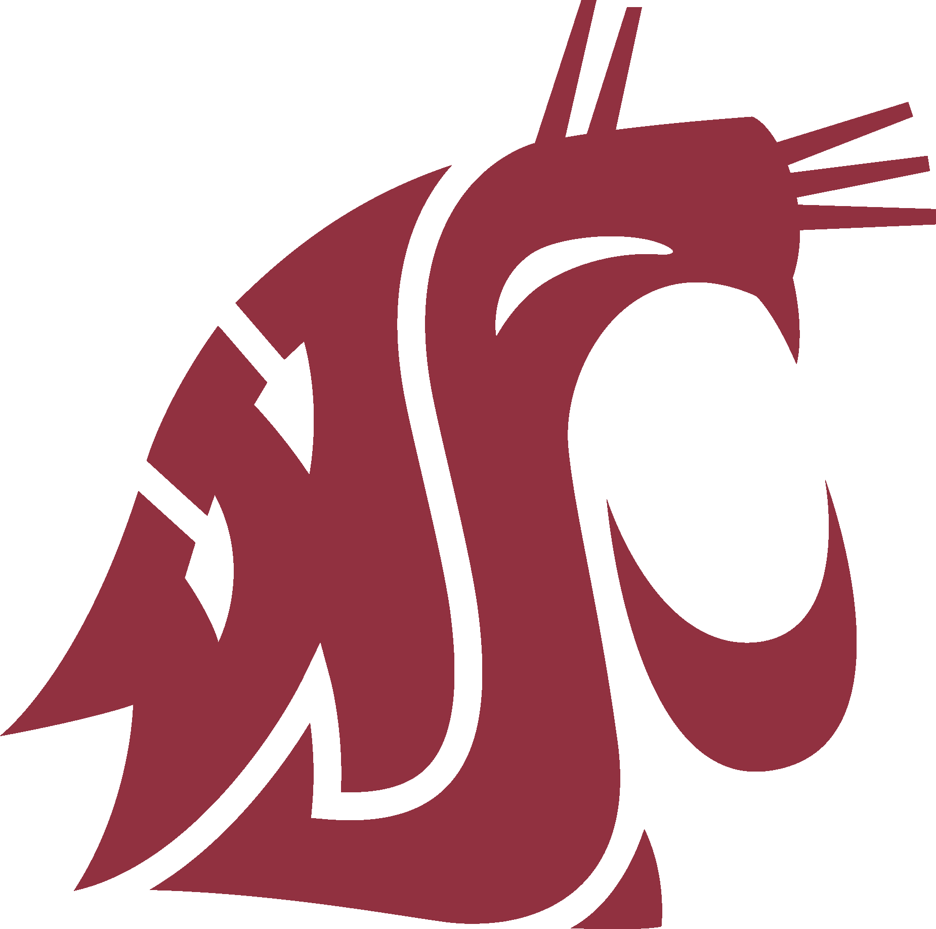 Washington State Cougars Logo Vector Logo